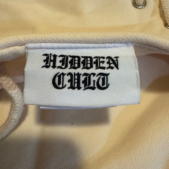 Strapless Cream Dress with Lace-Up Detail - Picture 3 of 3